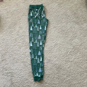 Little sleepies green trees pj bottoms